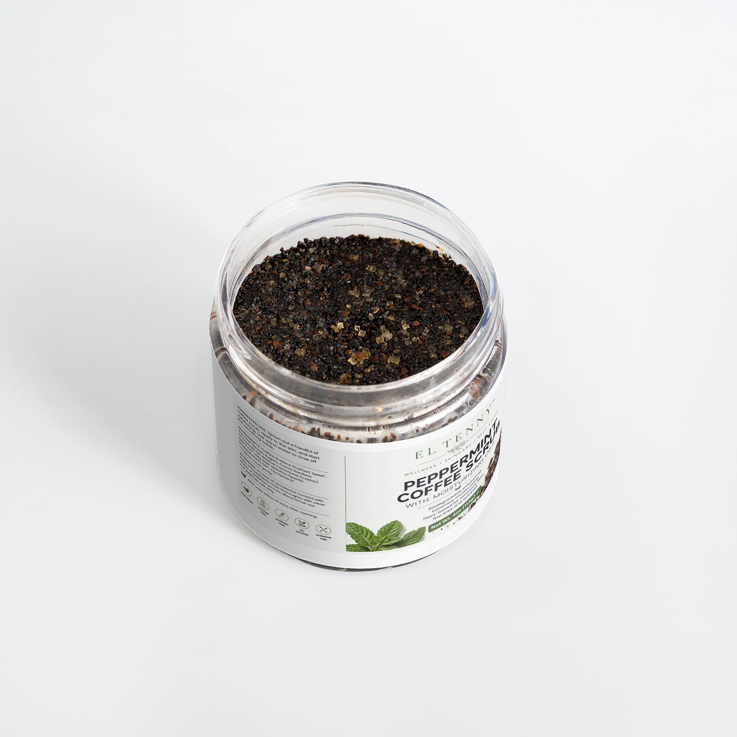 El Tenny™ Peppermint Coffee Scrub