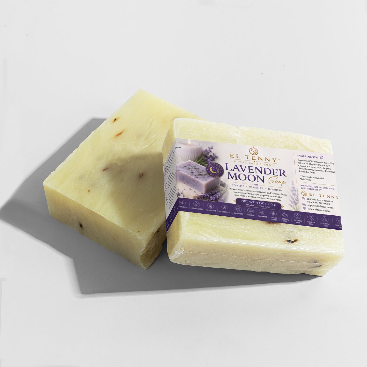 Lavender Moon Soap | Ritual Bath & Body™ by El Tenny™