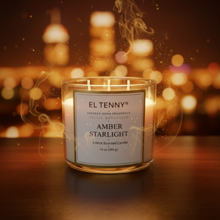 Amber Starlight Candle | Soleil Botanique Collection