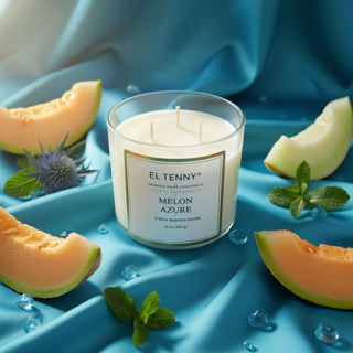 Melon Azure Candle | Soleil Botanique Collection