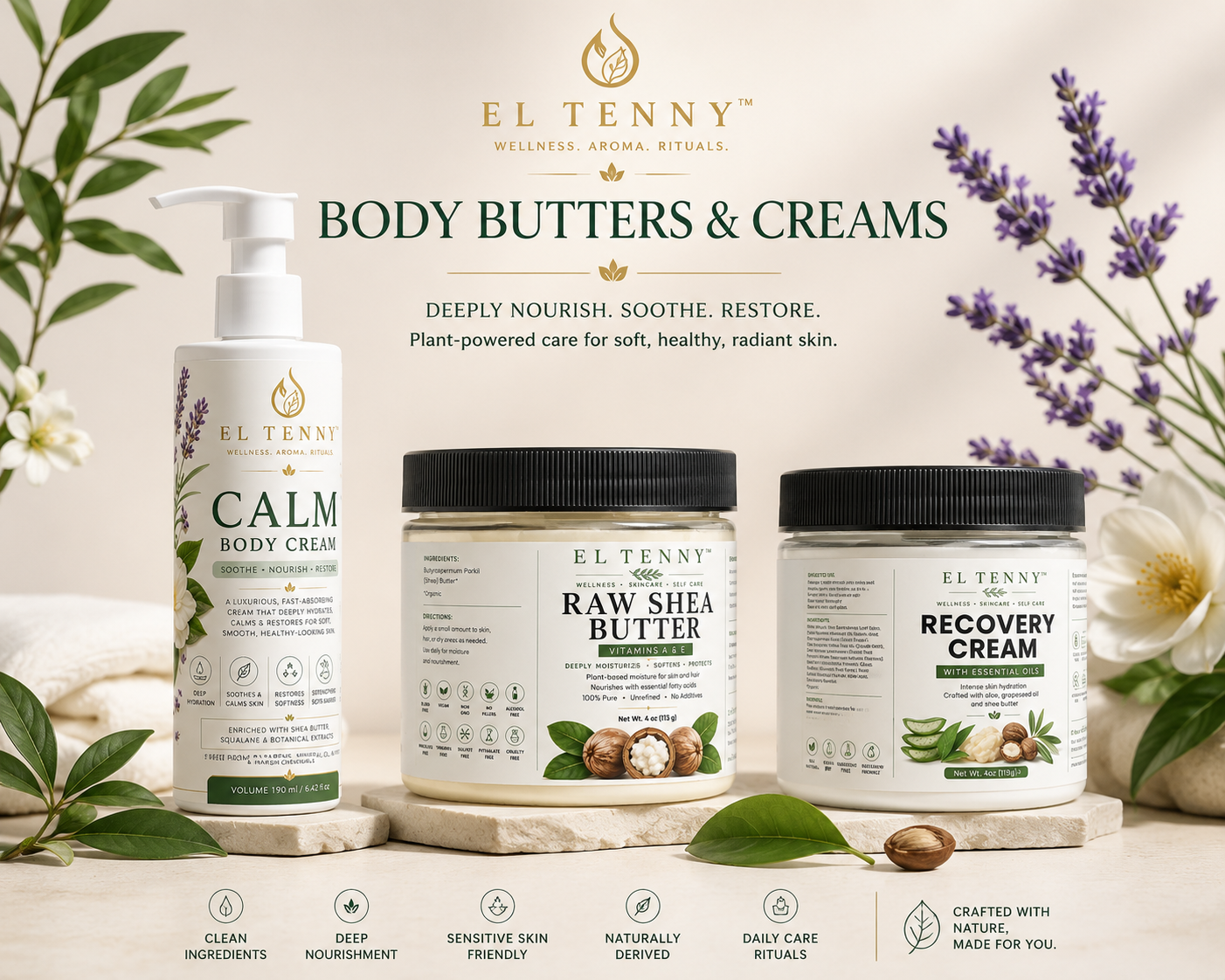 Body Butters & Creams
