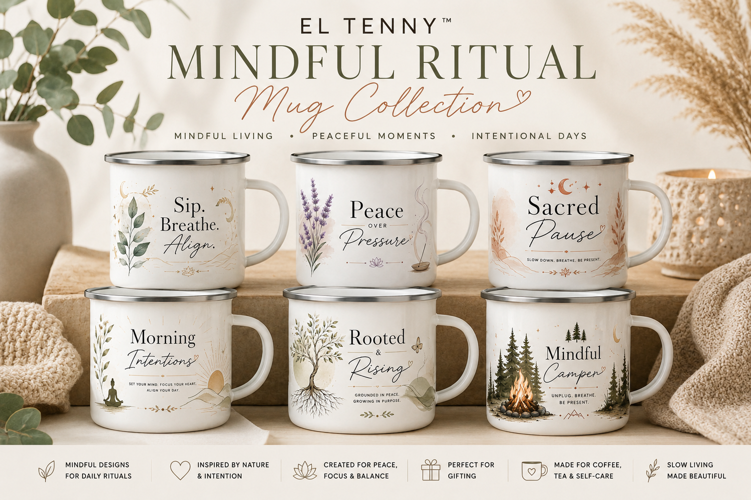 El Tenny™ Mindful Ritual Mug Collection