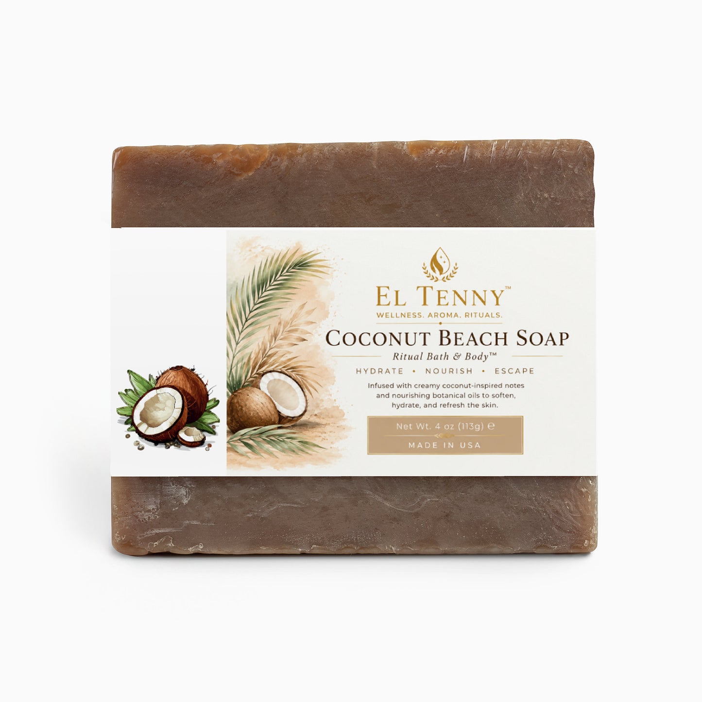 Coconut Beach Soap | Ritual Bath & Body™ by El Tenny™