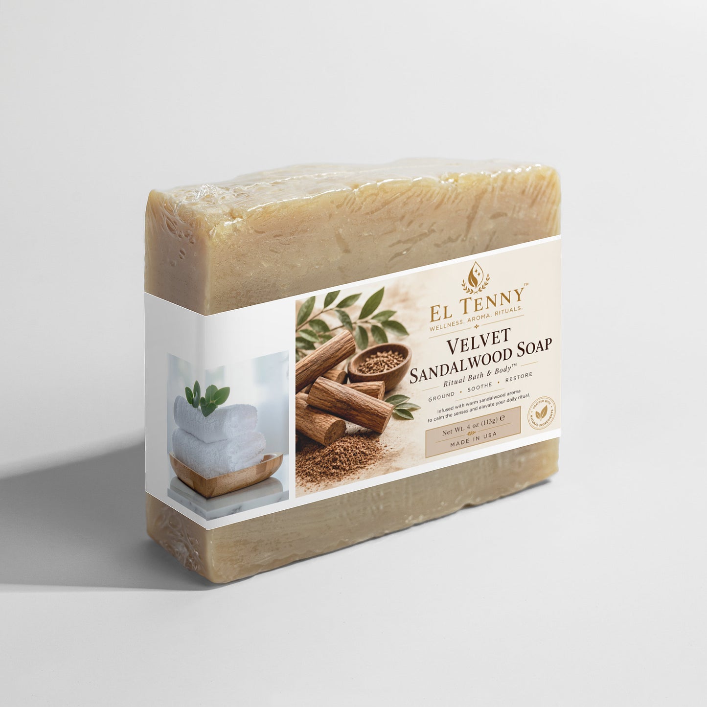 Velvet Sandalwood Soap | Ritual Bath & Body™ by El Tenny™