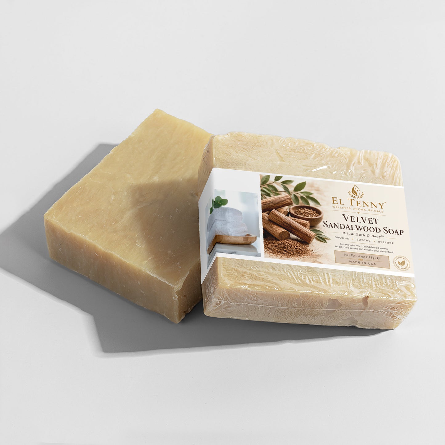 Velvet Sandalwood Soap | Ritual Bath & Body™ by El Tenny™