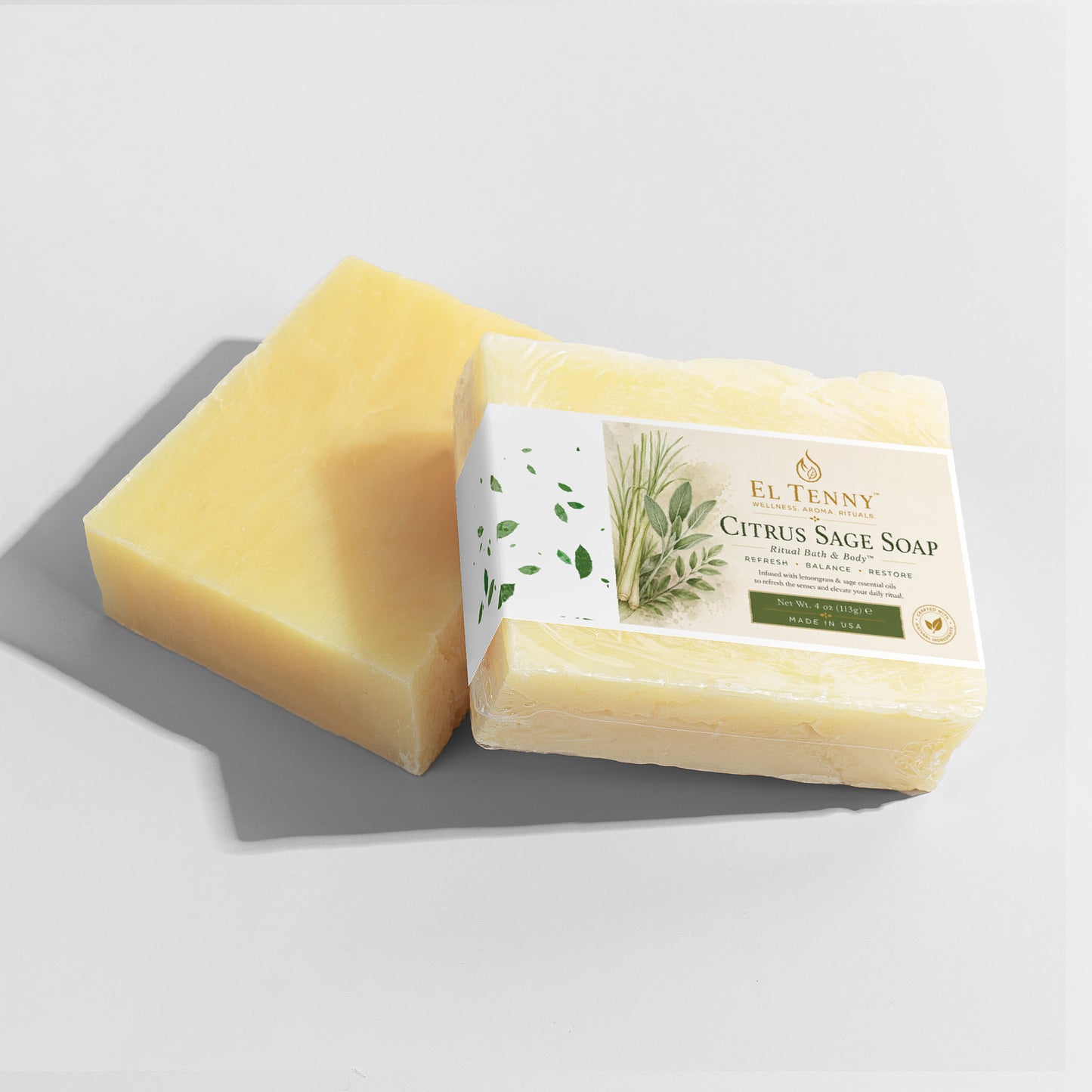 Citrus Sage Soap | Ritual Bath & Body™ by El Tenny™