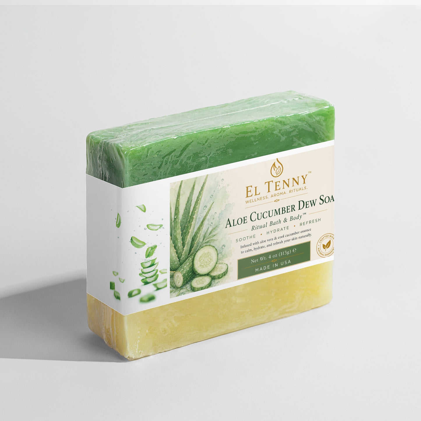 Aloe Cucumber Dew Soap | Ritual Bath & Body™ by El Tenny™