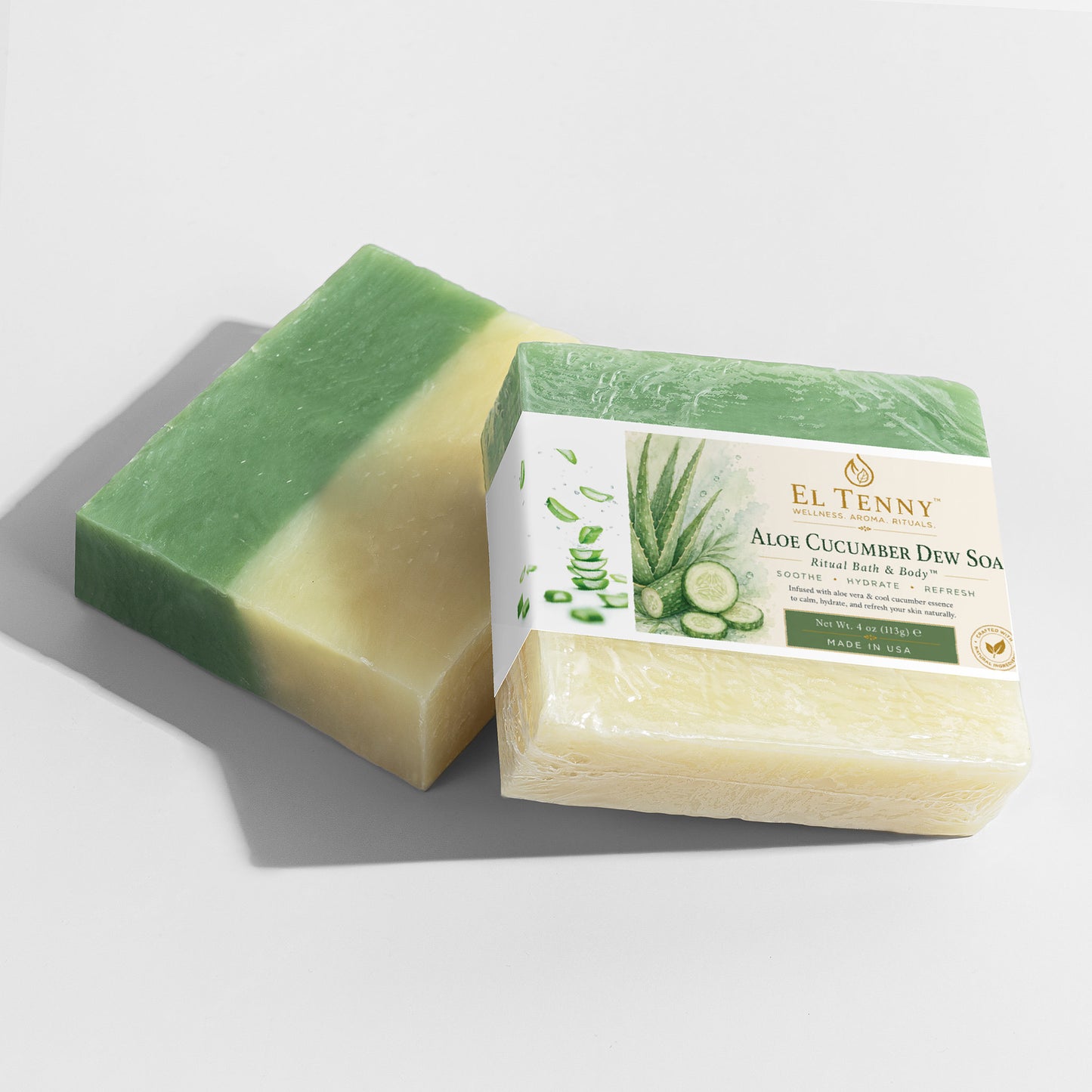 Aloe Cucumber Dew Soap | Ritual Bath & Body™ by El Tenny™