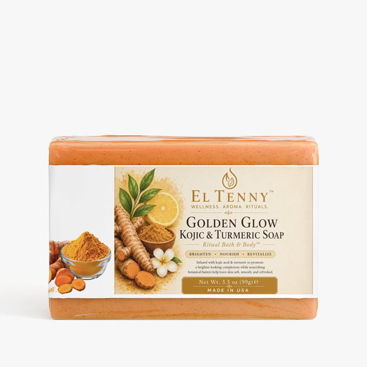 Golden Glow Kojic & Turmeric Soap | Ritual Bath & Body™ by El Tenny™