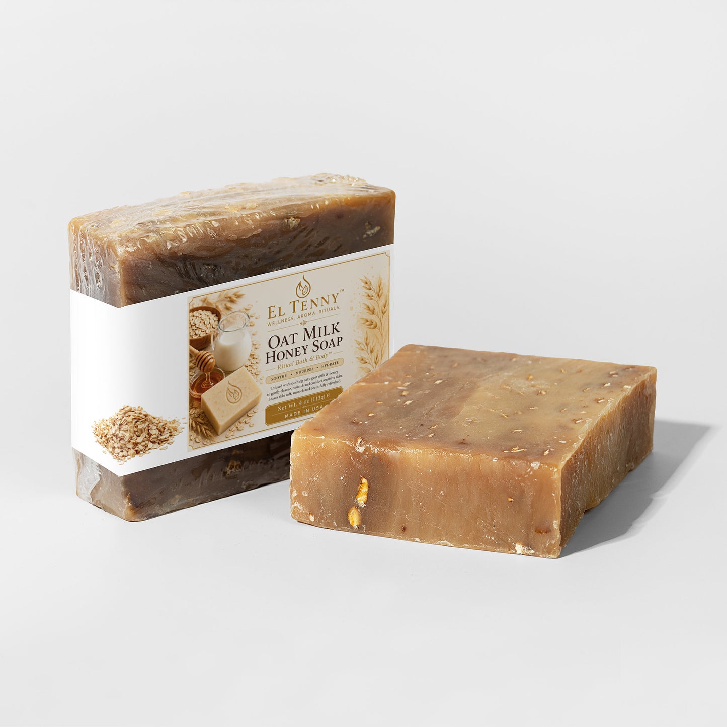Golden Oat & Honey Soap | Ritual Bath & Body™ by El Tenny™