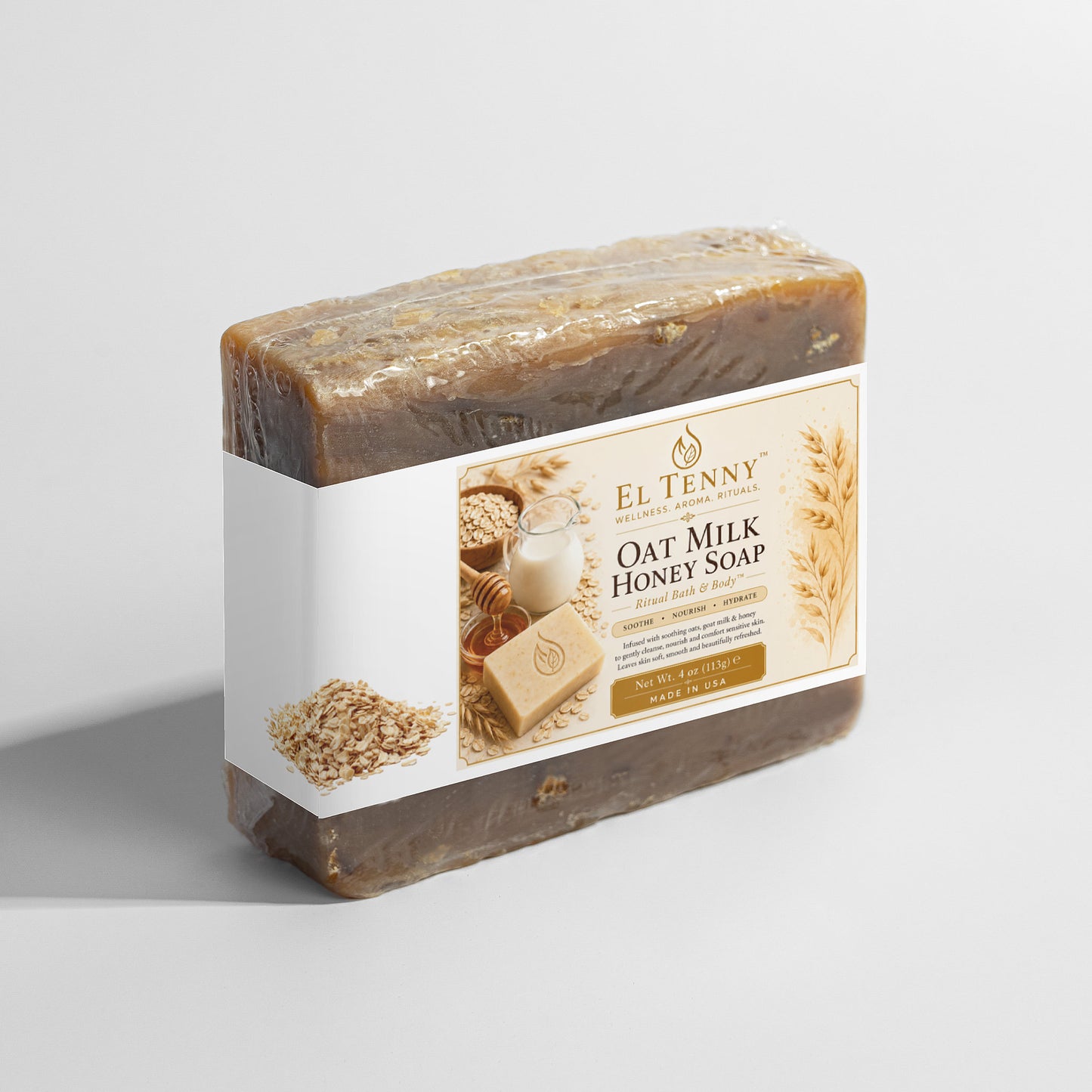 Golden Oat & Honey Soap | Ritual Bath & Body™ by El Tenny™
