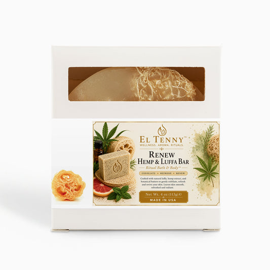 Renew Hemp & Luffa Bar | Ritual Bath & Body™ by El Tenny™