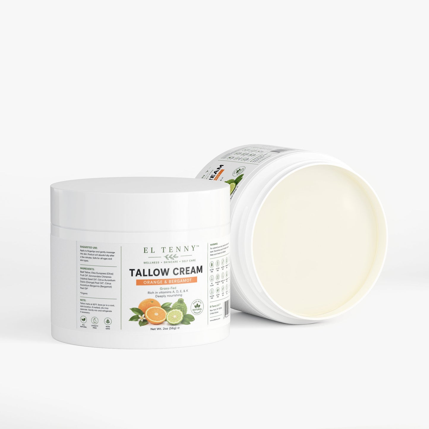 El Tenny™ Tallow Cream Orange & Bergamot