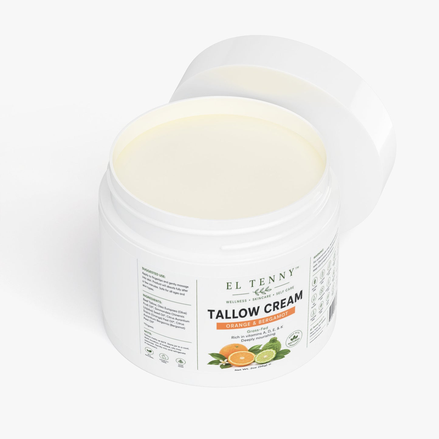 El Tenny™ Tallow Cream Orange & Bergamot