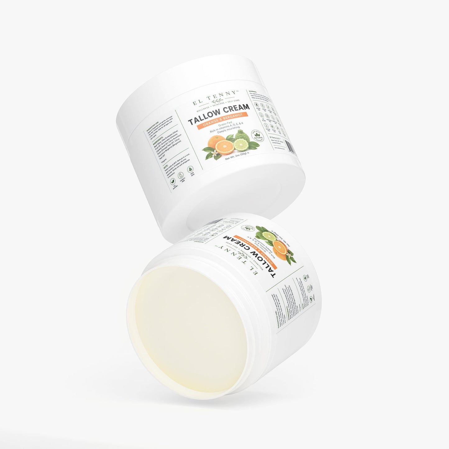El Tenny™ Tallow Cream Orange & Bergamot
