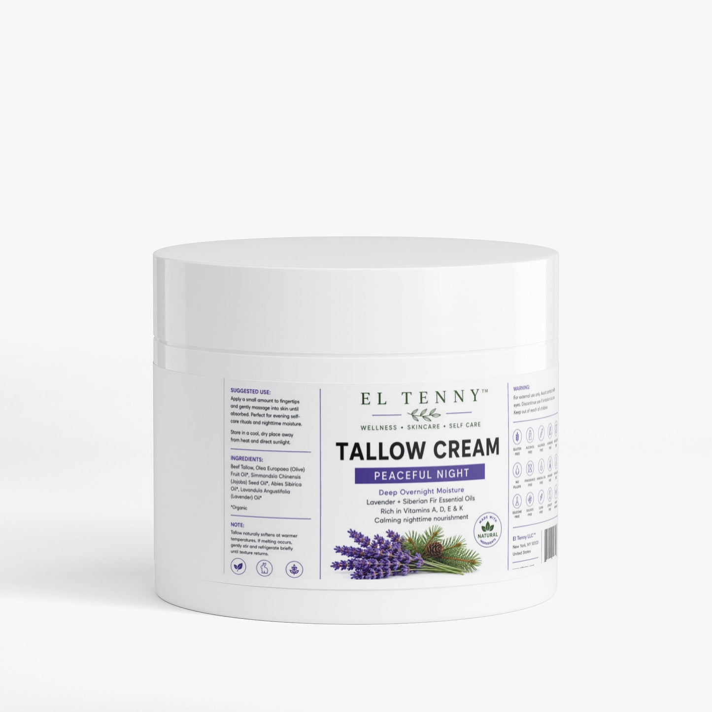 El Tenny™ Tallow Cream Peaceful Night