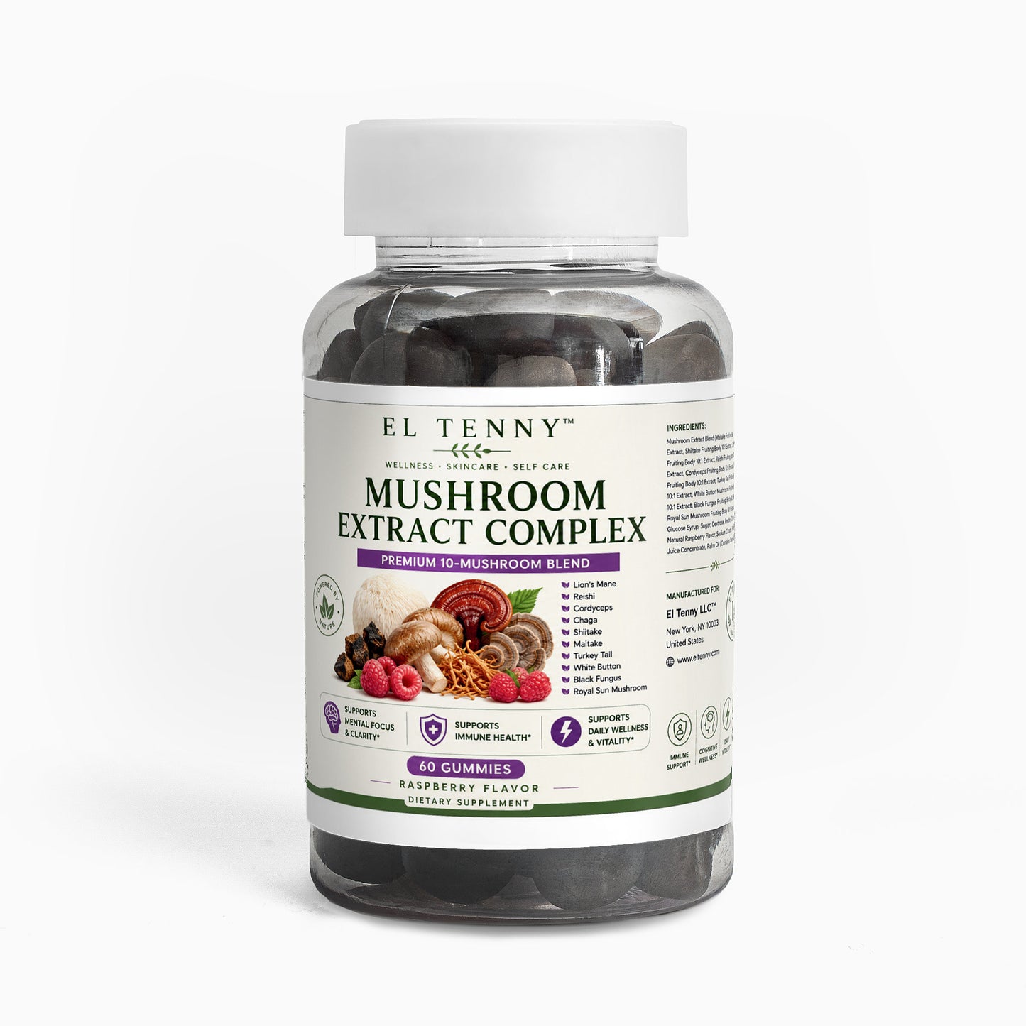 El Tenny™ Mushroom Extract Complex Gummies