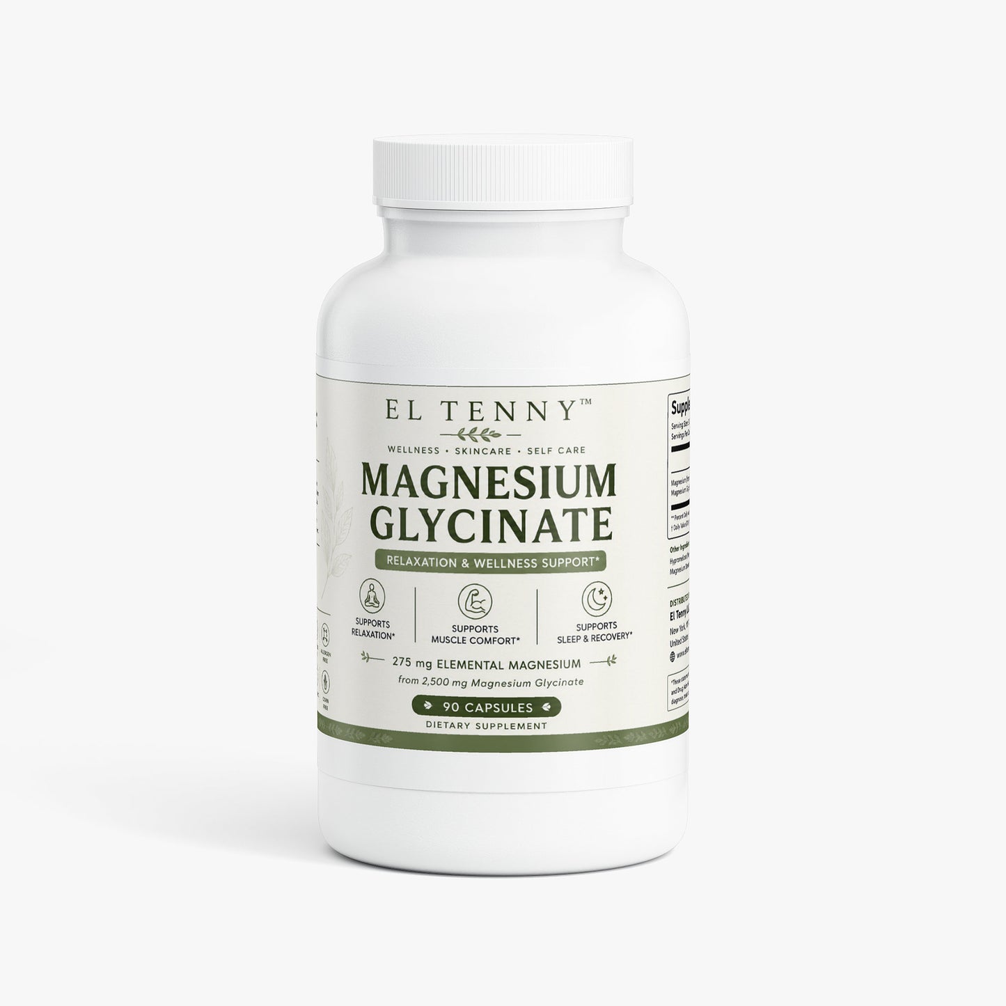 El Tenny™ Magnesium Glycinate Capsules