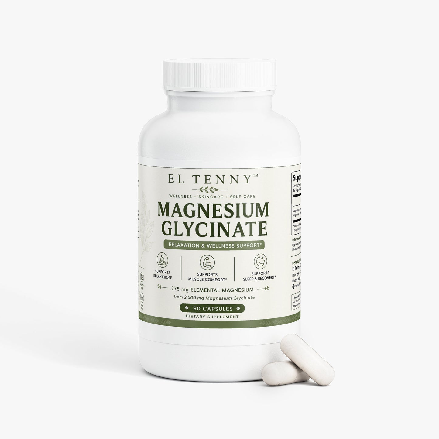 El Tenny™ Magnesium Glycinate Capsules