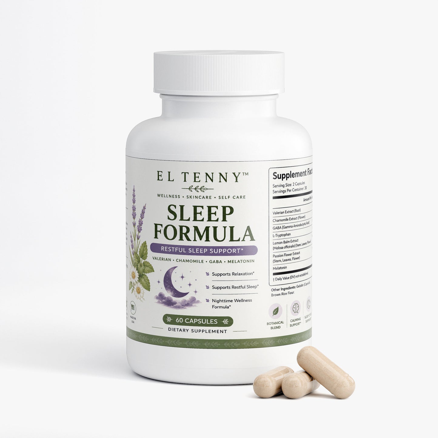 El Tenny™ Sleep Formula Capsules