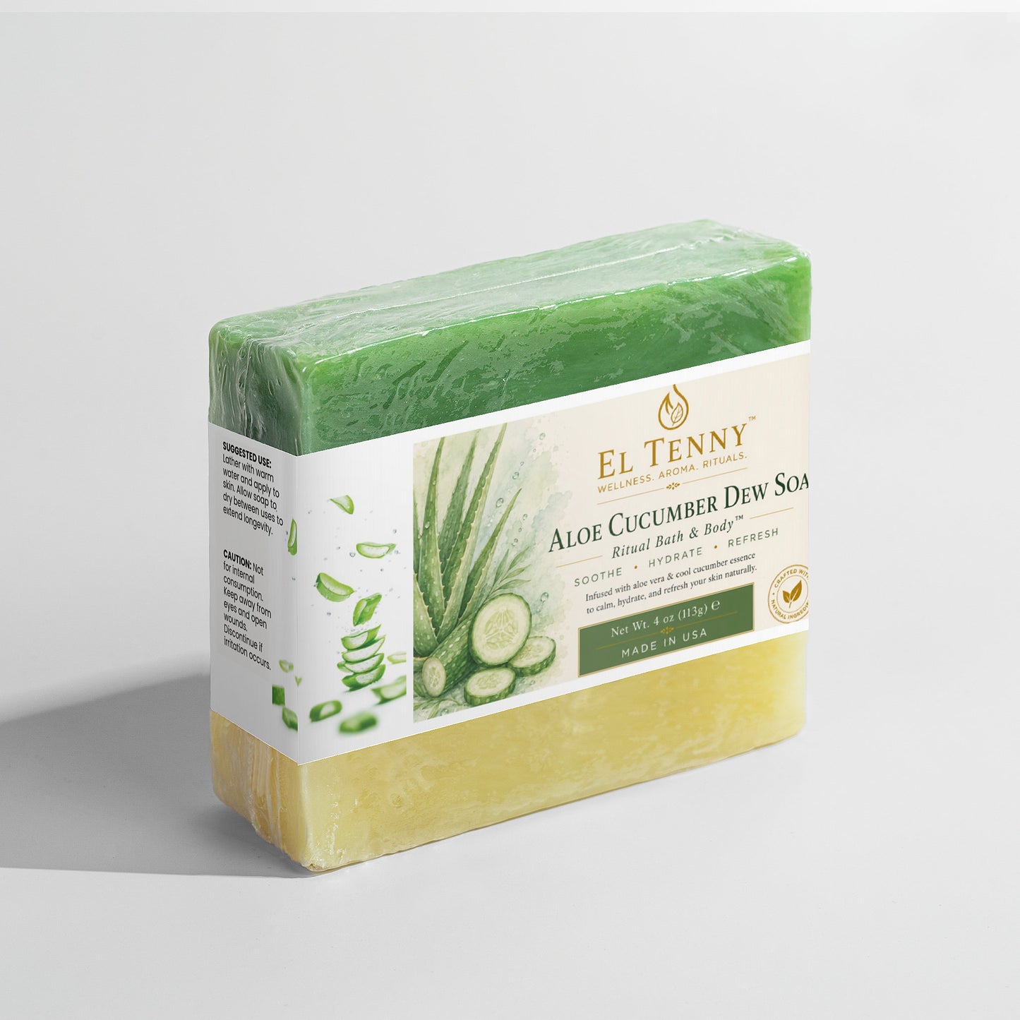Aloe Cucumber Dew Soap | Ritual Bath & Body™ by El Tenny™