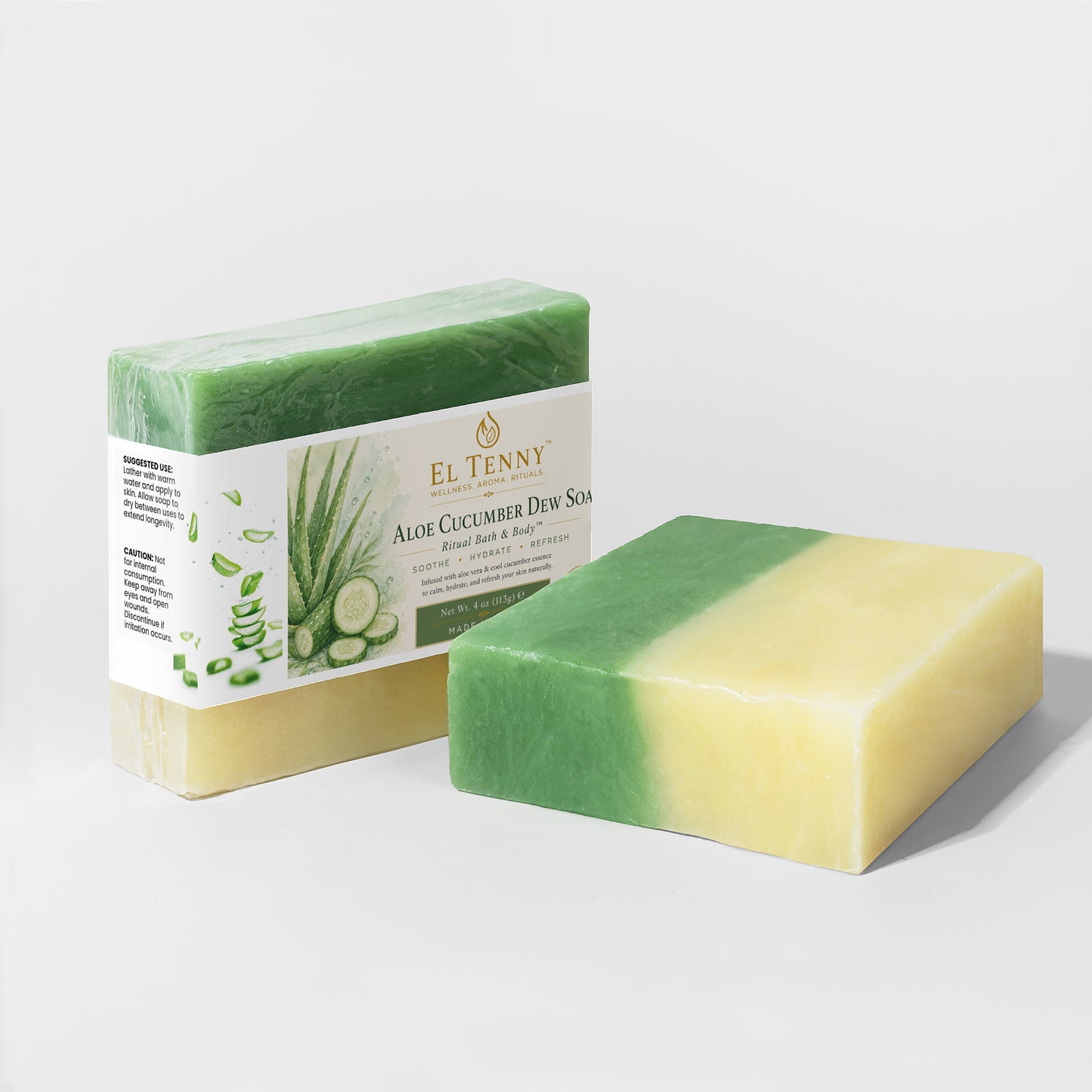 Aloe Cucumber Dew Soap | Ritual Bath & Body™ by El Tenny™