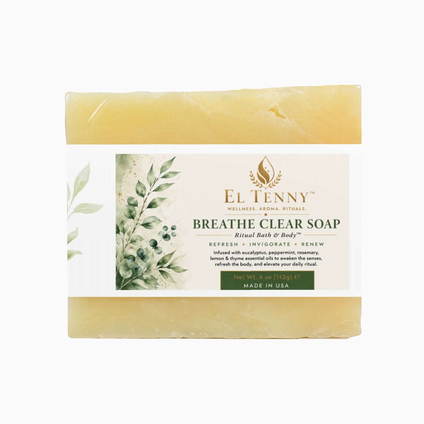 Breathe Clear Soap | Ritual Bath & Body™ by El Tenny™