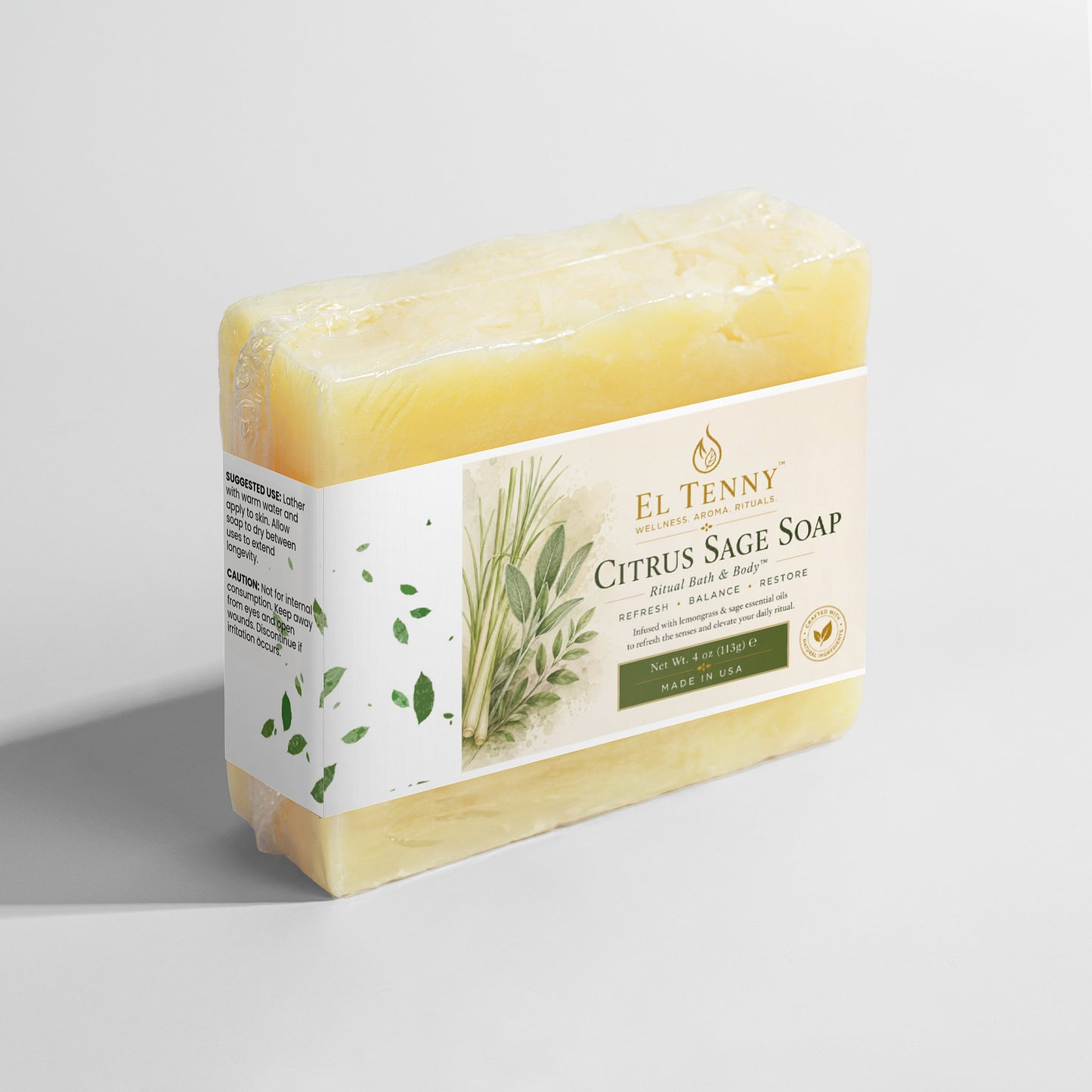 Citrus Sage Soap | Ritual Bath & Body™ by El Tenny™