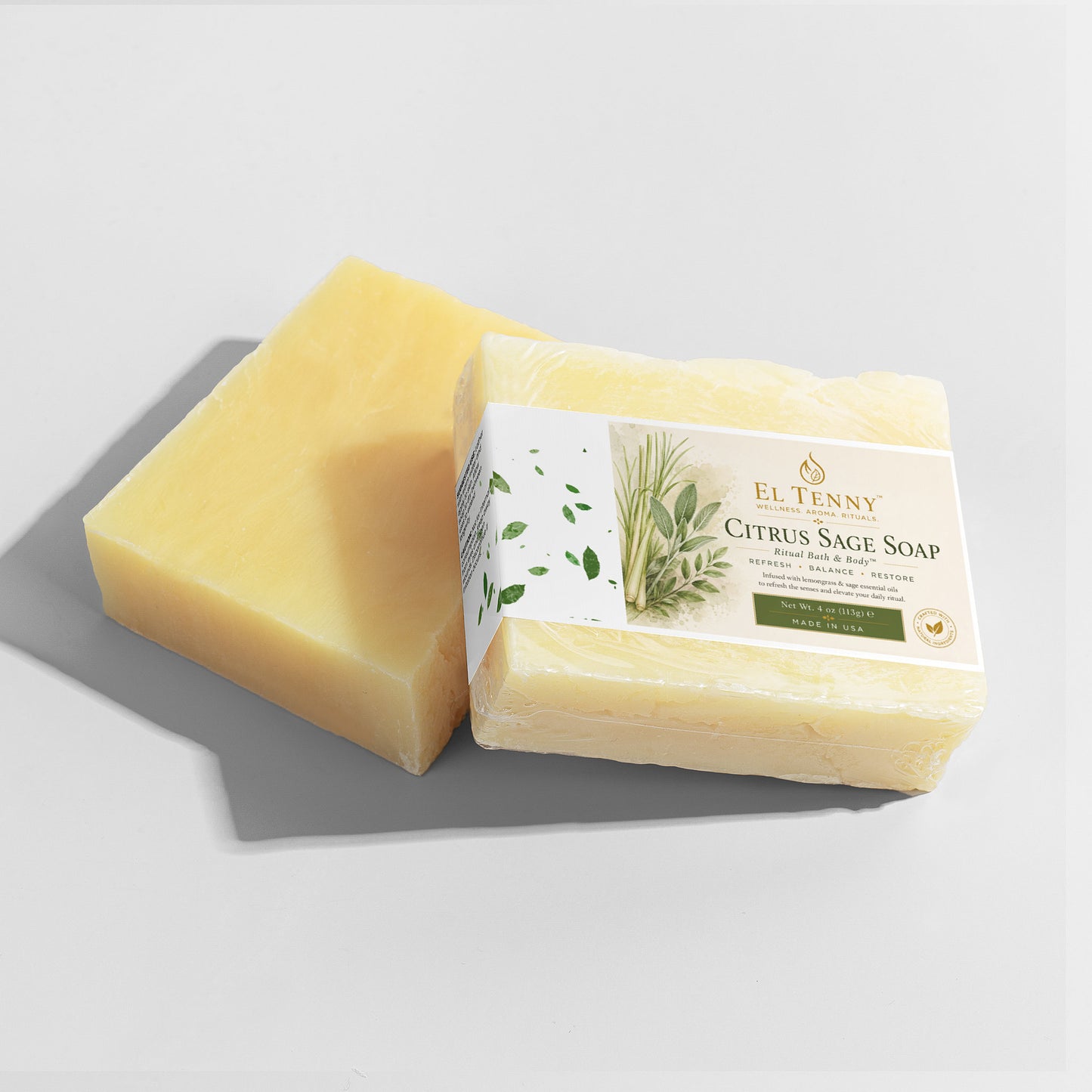 Citrus Sage Soap | Ritual Bath & Body™ by El Tenny™