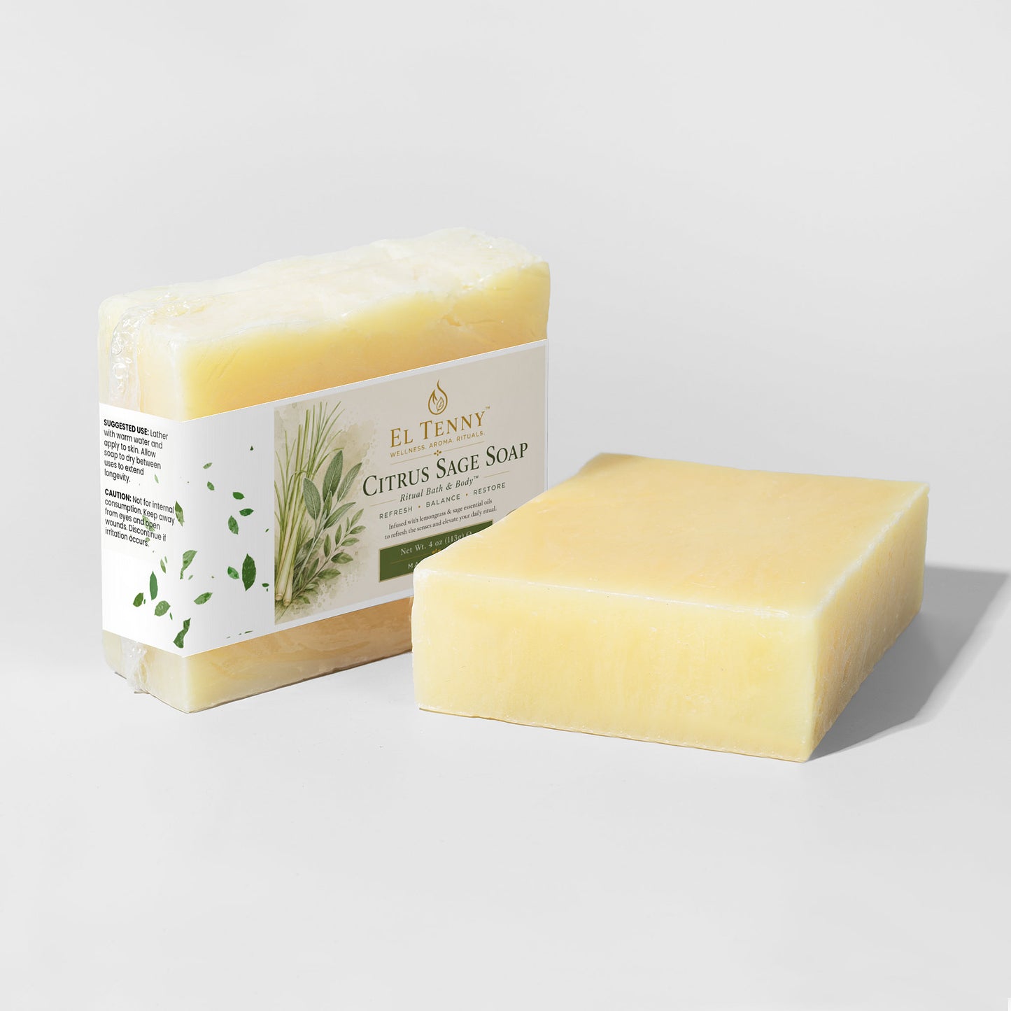 Citrus Sage Soap | Ritual Bath & Body™ by El Tenny™