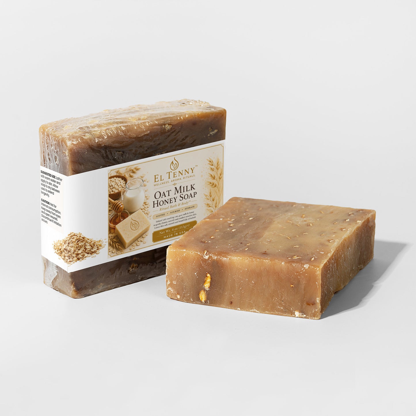 Golden Oat & Honey Soap | Ritual Bath & Body™ by El Tenny™
