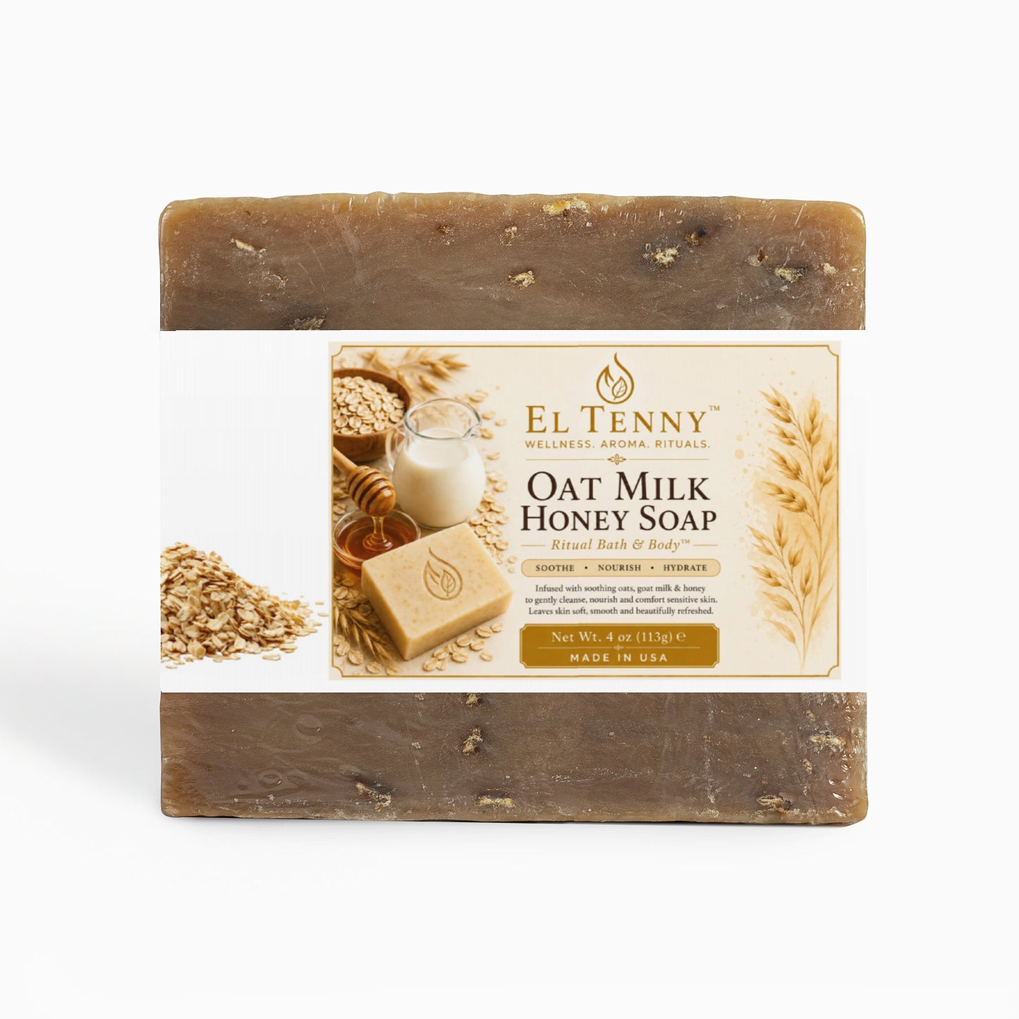 Golden Oat & Honey Soap | Ritual Bath & Body™ by El Tenny™