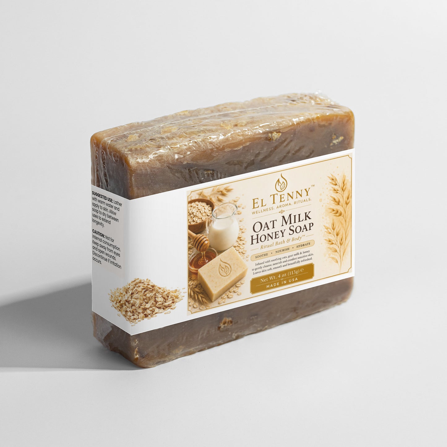 Golden Oat & Honey Soap | Ritual Bath & Body™ by El Tenny™