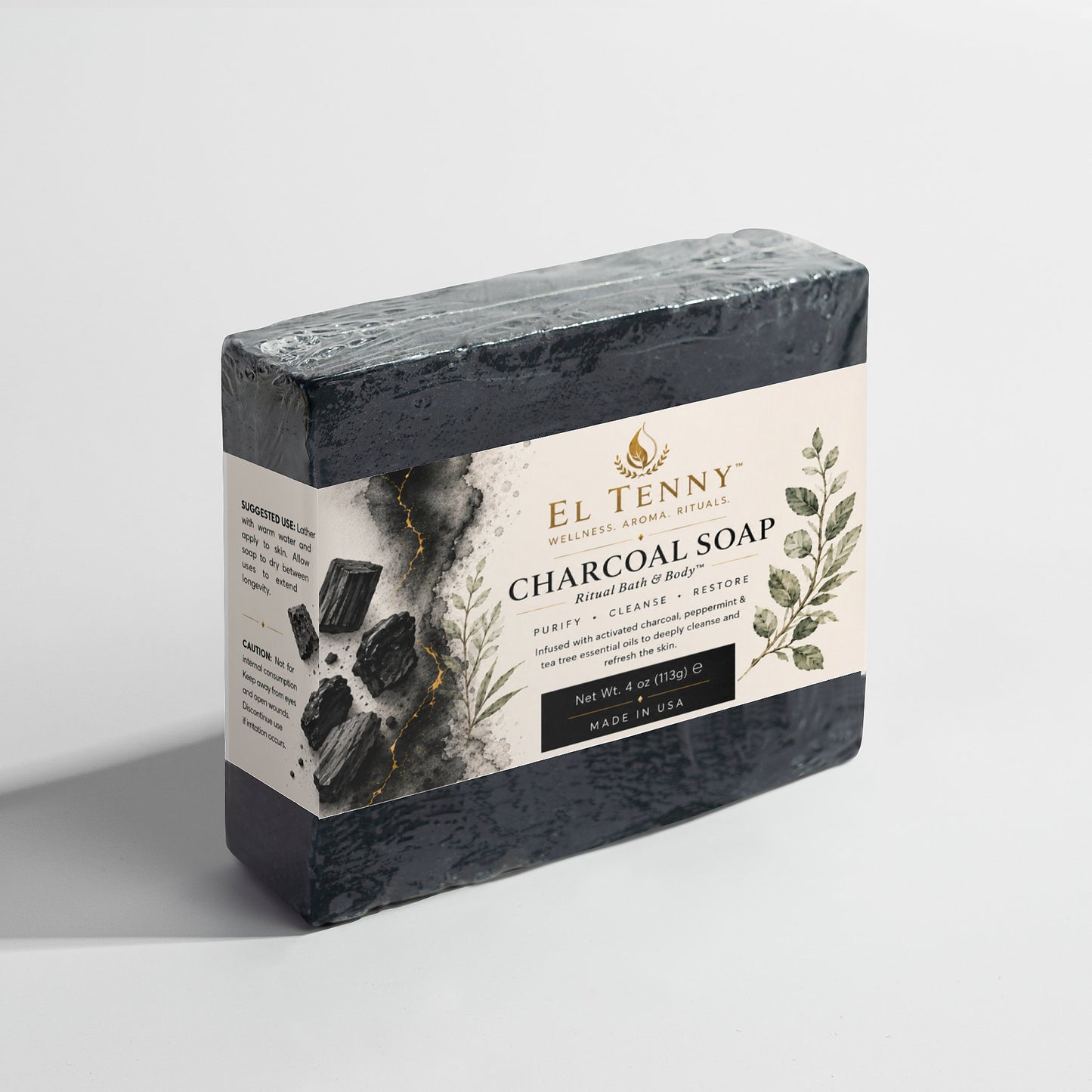 Charcoal Soap | Ritual Bath & Body™ by El Tenny™
