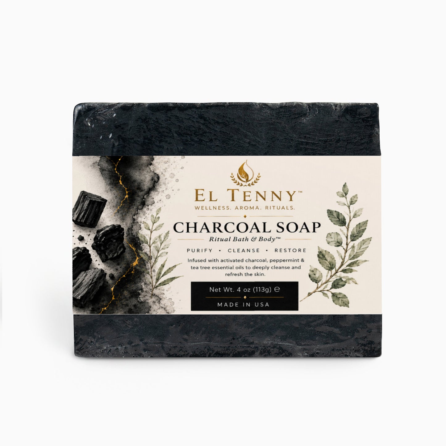 Charcoal Soap | Ritual Bath & Body™ by El Tenny™