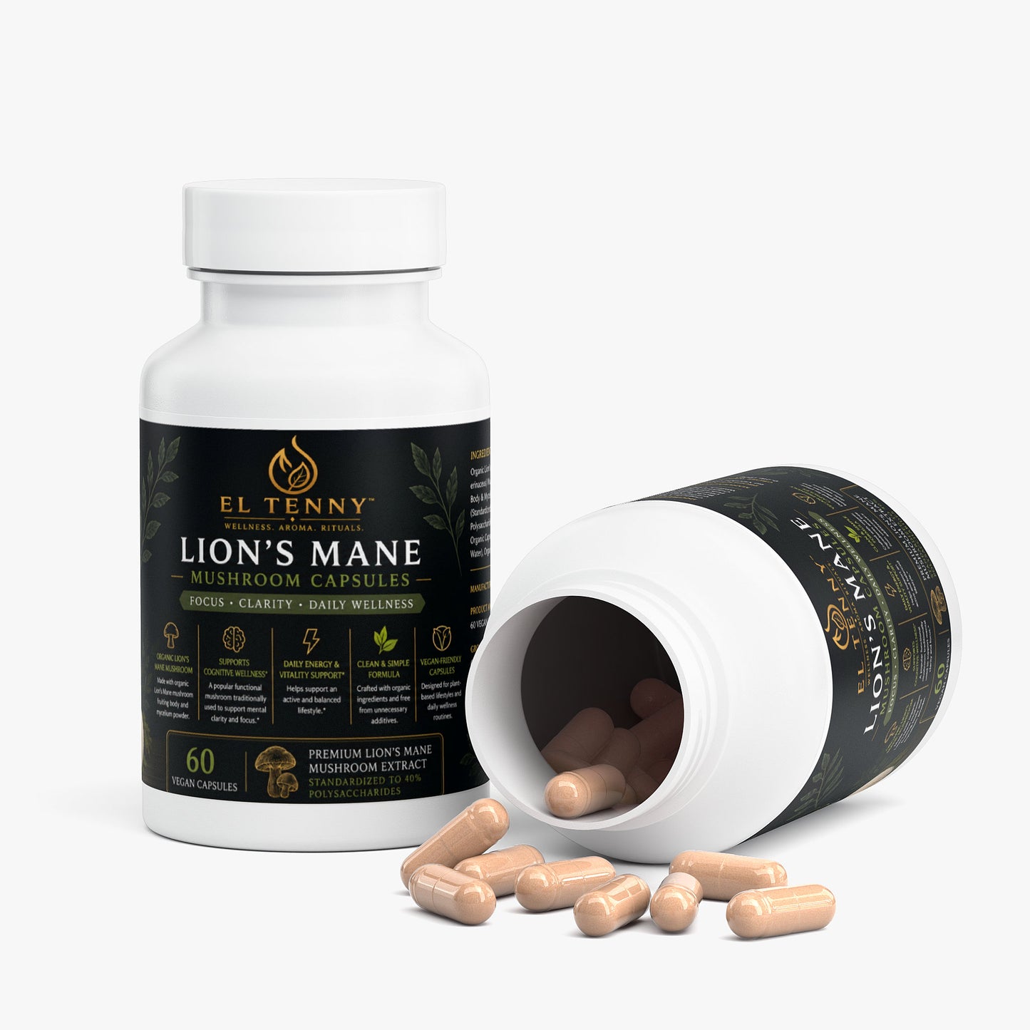 Lion's Mane Mushroom Capsules