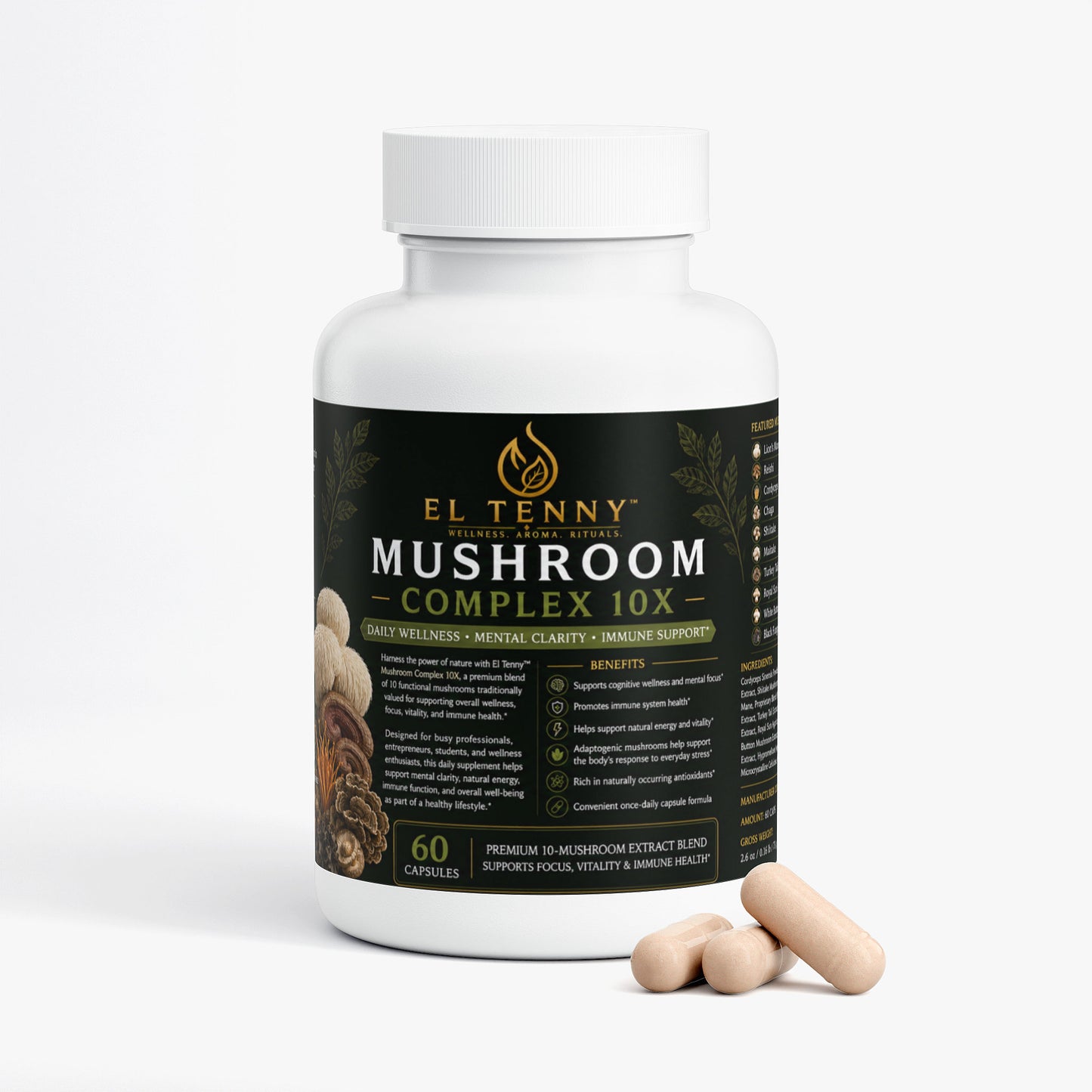 Mushroom Complex 10X