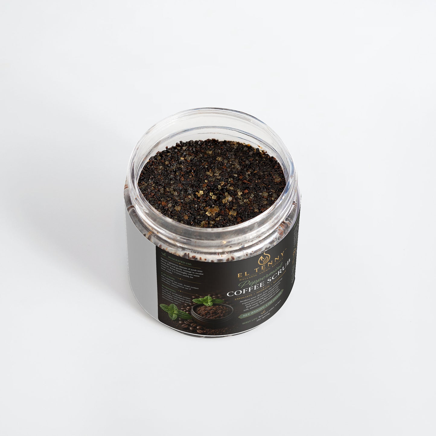El Tenny™ Peppermint Coffee Scrub