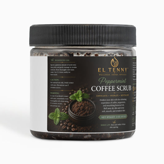 El Tenny™ Peppermint Coffee Scrub