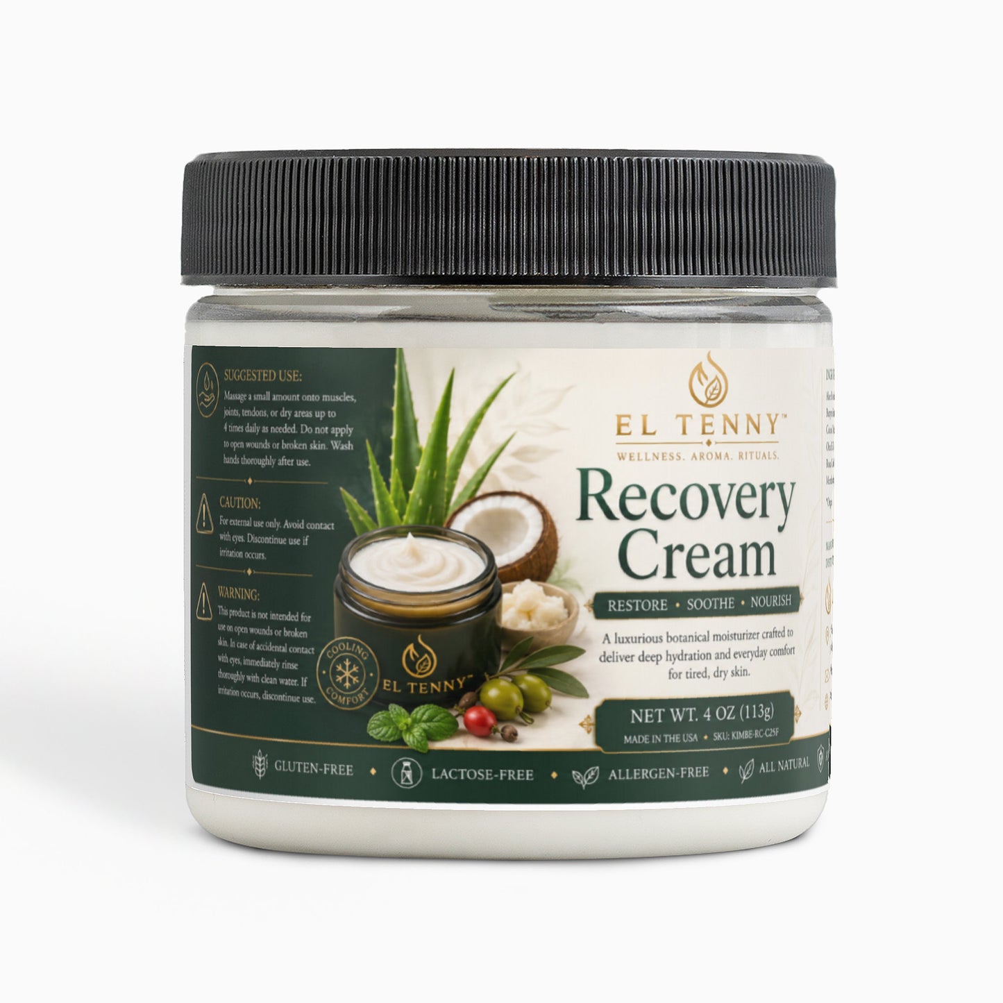 El Tenny™ Recovery Cream