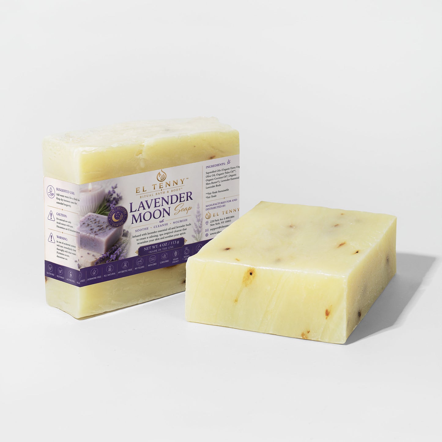 Lavender Moon Soap | Ritual Bath & Body™ by El Tenny™