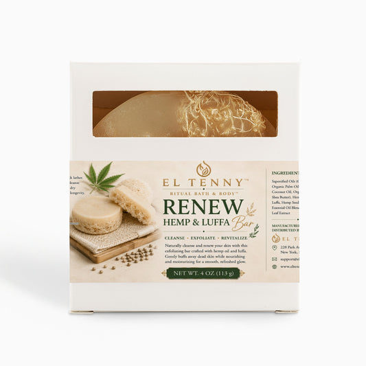 Renew Hemp & Luffa Bar | Ritual Bath & Body™ by El Tenny™