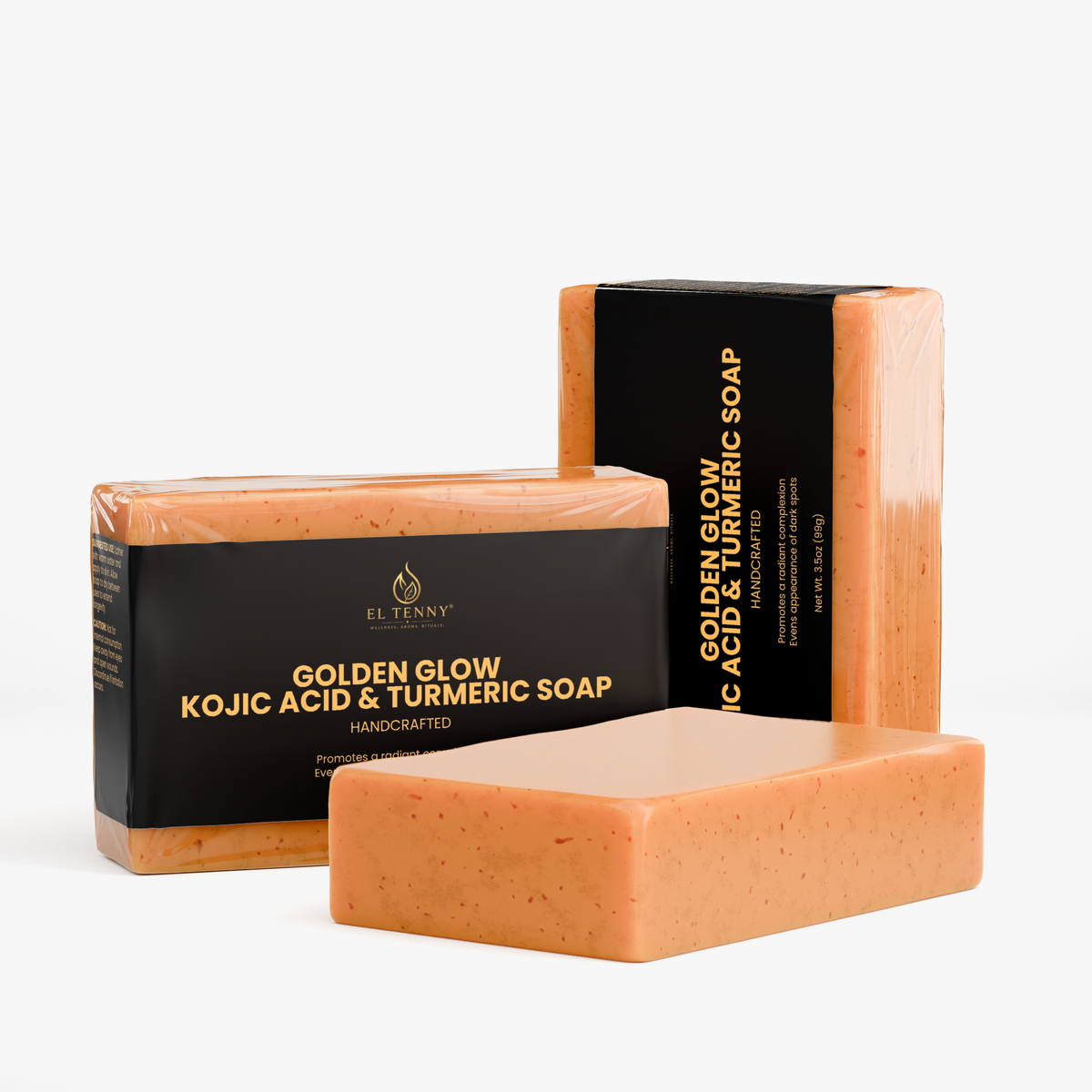 Golden Glow Kojic & Turmeric Soap | Ritual Bath & Body® by El Tenny®