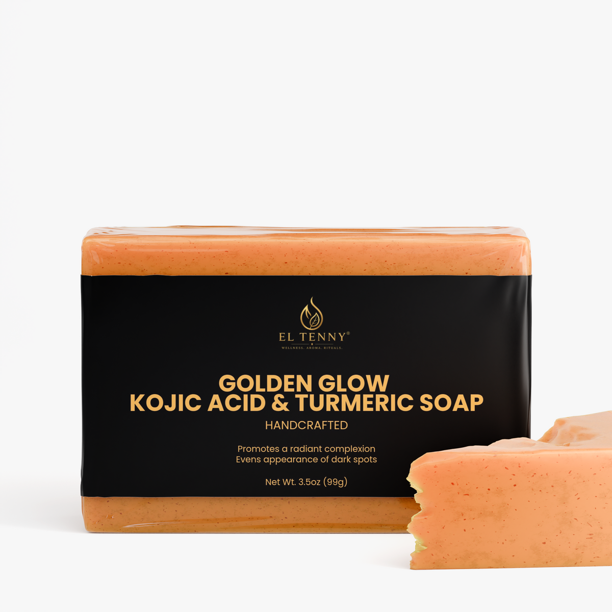 Golden Glow Kojic & Turmeric Soap | Ritual Bath & Body® by El Tenny®