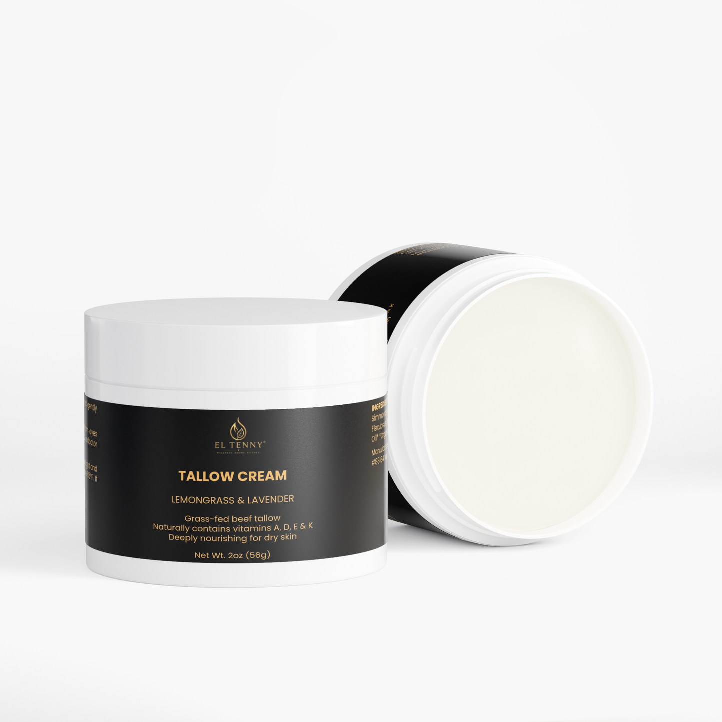 El Tenny® Tallow Cream – Lemongrass & Lavender