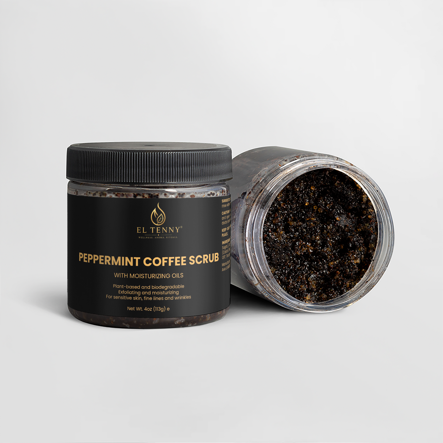 El Tenny® Peppermint Coffee Scrub