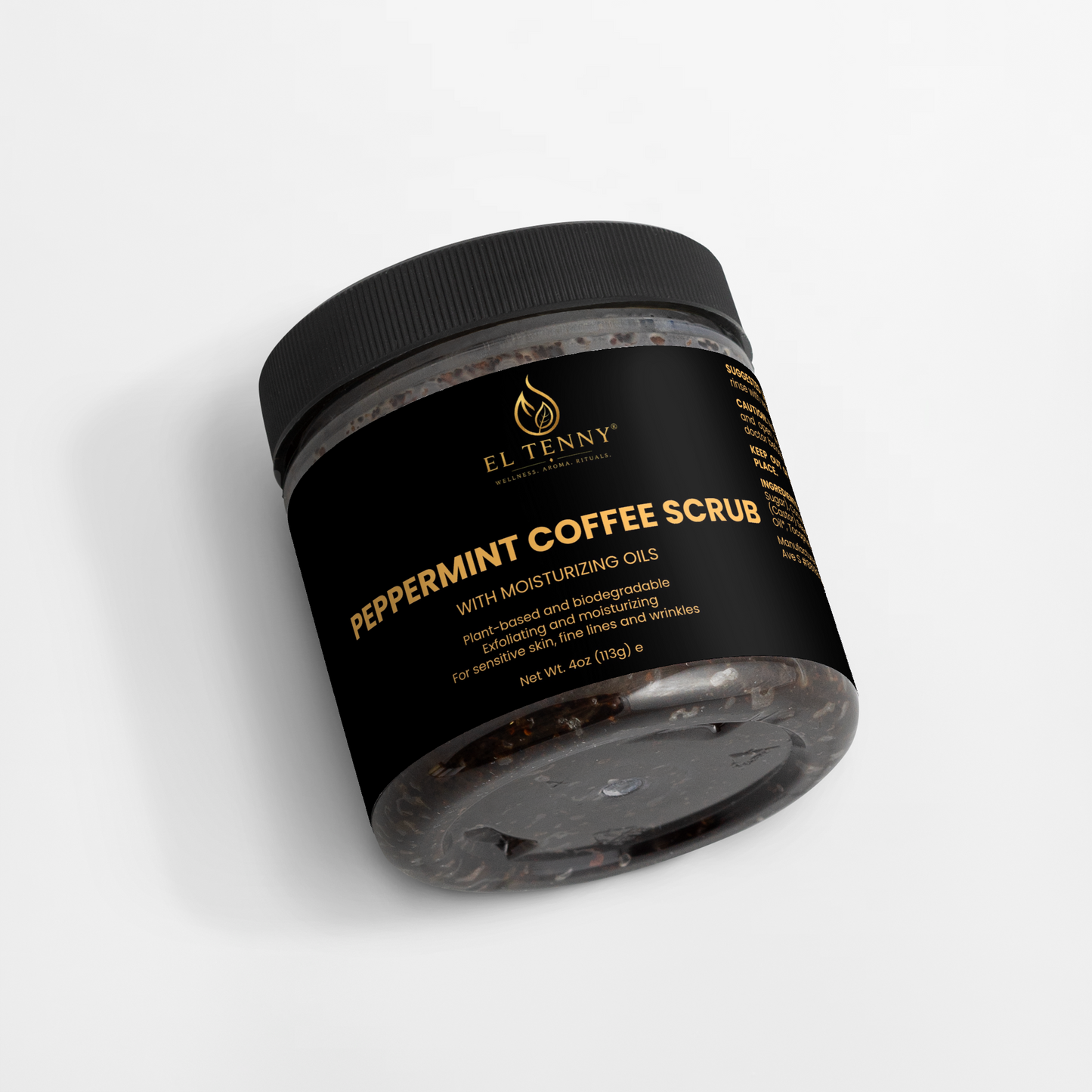 El Tenny® Peppermint Coffee Scrub