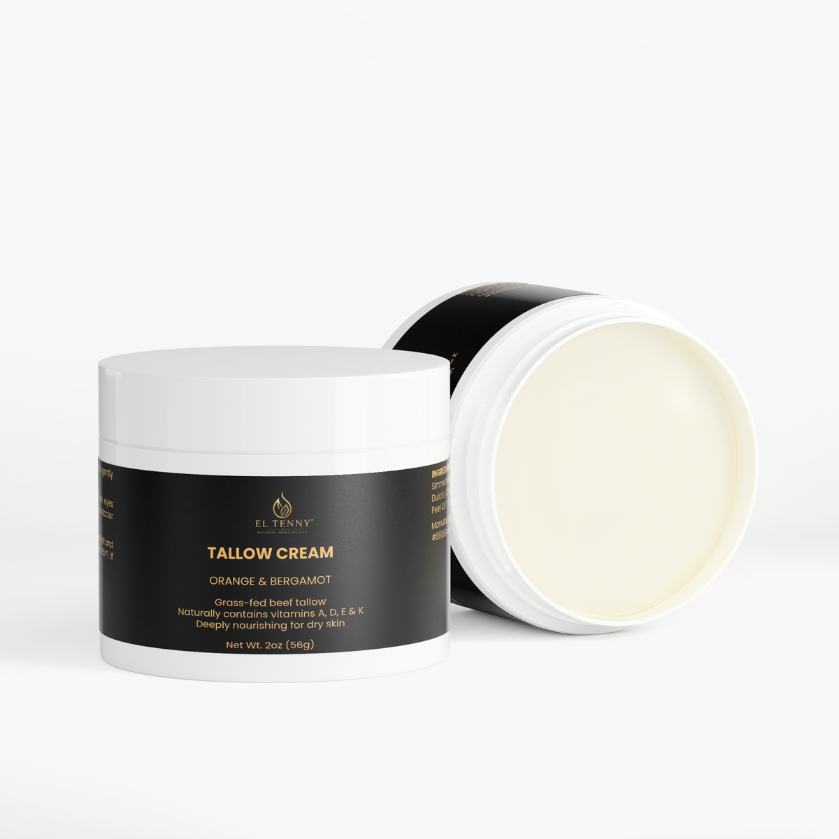 El Tenny® Tallow Cream Orange & Bergamot