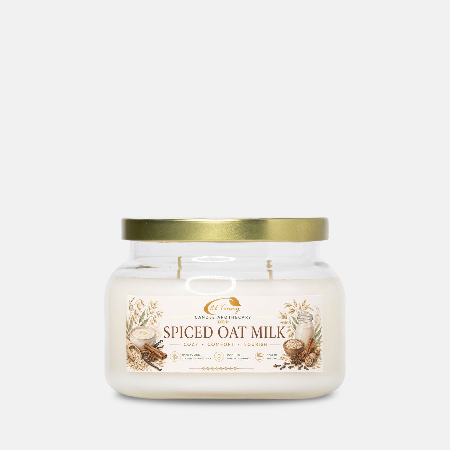 El Tenny™ Spiced Oat Milk Apothecary Candle