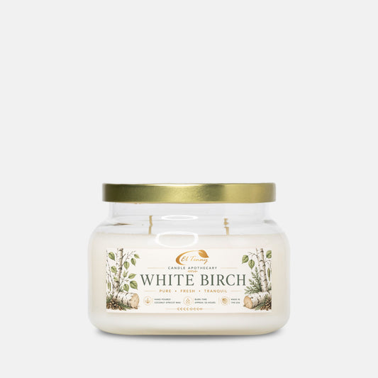 El Tenny™ White Birch Apothecary Candle